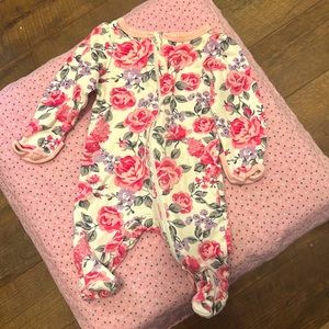New Born Onesies with Feet